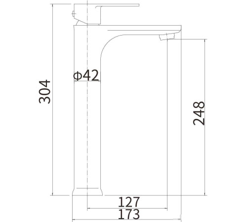 Смеситель Fashun A51219