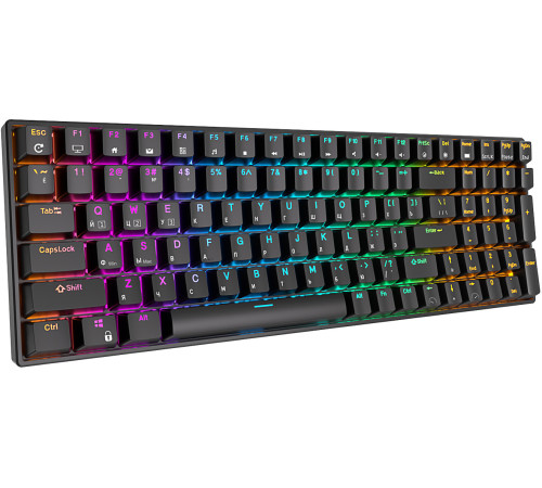 Клавиатура Royal Kludge RK100 RGB черный, RK Red