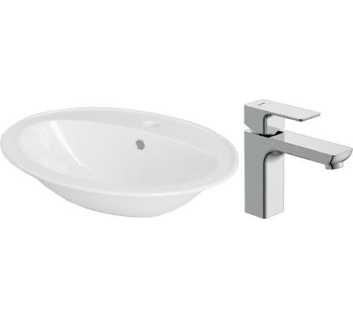 Умывальник Cersanit Calla 54 S-UM-Cl/1-w + 63039
