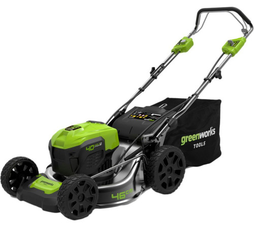 Газонокосилка Greenworks GD40LM46SPK4 2506807UB с 1-им АКБ 4 Ah