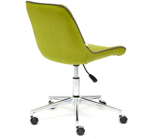 Кресло TetChair Style флок, олива