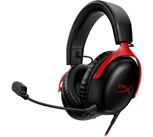 Наушники HyperX Cloud III черный/красный