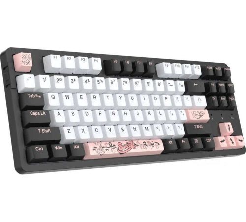 Клавиатура Dareu A87X Dareu Blue Sky V3, черный/белый