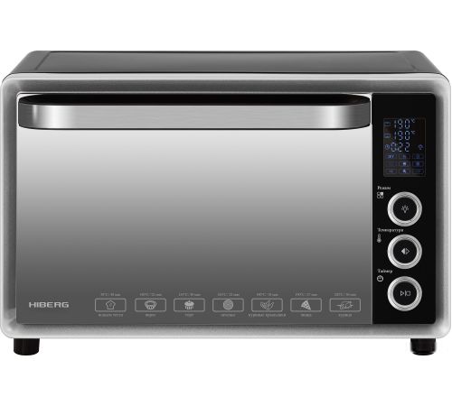 Мини-печь Hiberg PR 400 dark moon