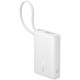 Внешний аккумулятор Baseus Picogo PPPG-1W45C Digital Display Power Bank 45W 10000mAh белый