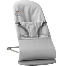 Шезлонг BabyBjorn Bliss Woven melange 0060.29 light grey