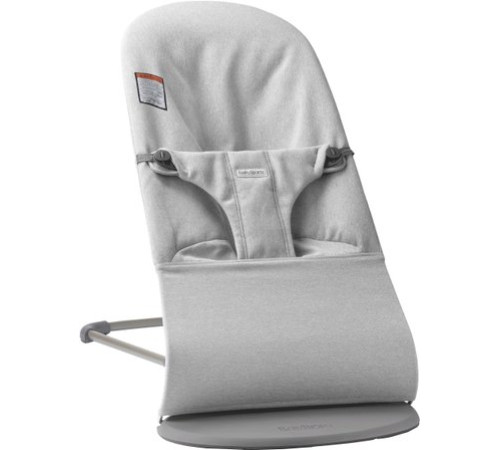 Шезлонг BabyBjorn Bliss Woven melange 0060.29 light grey