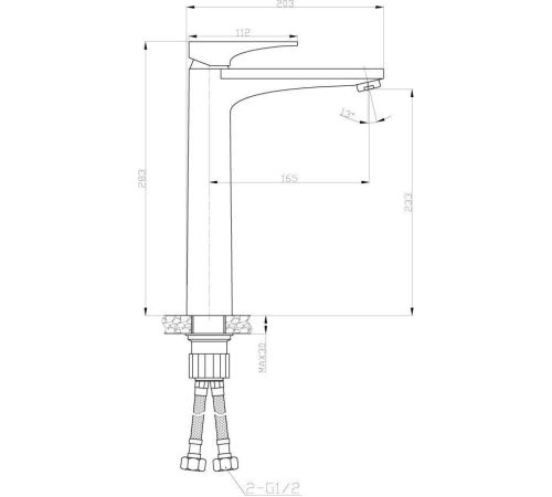 Смеситель AV Engineering AVDAR3-51015