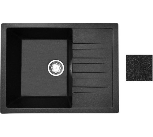 Кухонная мойка AV Engineering Best AV650500BBKA черный