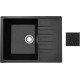 Кухонная мойка AV Engineering Best AV650500BBKA черный