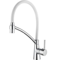 Смеситель Ledeme L4399-3 хром/белый