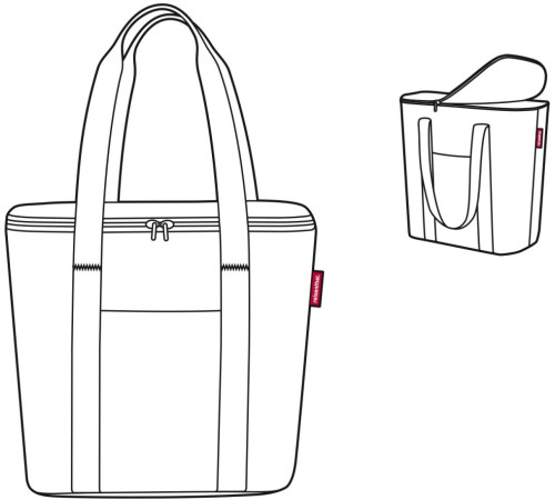 Термосумка Reisenthel Thermoshopper Dots черный