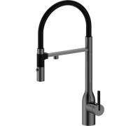 Смеситель Paulmark Magneto One Ma213188-GM черный/вороненая сталь