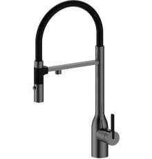 Смеситель Paulmark Magneto One Ma213188-GM черный/вороненая сталь