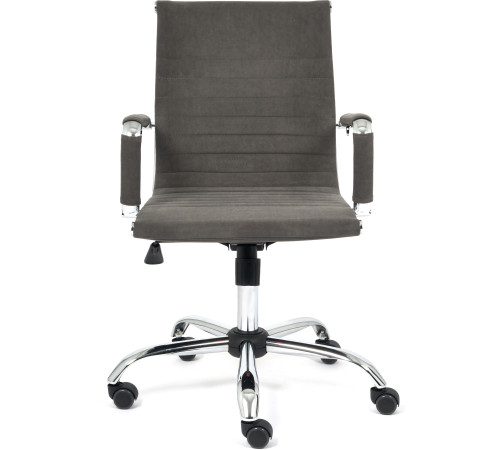 Кресло TetChair Urban-Low флок, серый