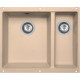 Кухонная мойка Zigmund & Shtain Integra 500.2 топленое молоко