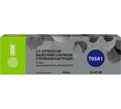 Картридж CACTUS CS-EPT05A100 аналог Epson EPT05A100