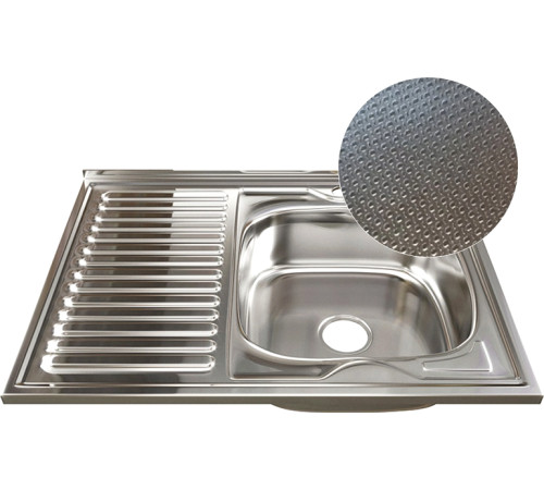 Кухонная мойка Mixline R 555235 с сифоном