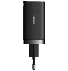 Сетевое зарядное Baseus GaN5 Pro Fast Charger 2C+U 65W черный