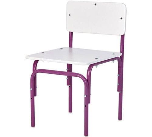 Детский стул Фея Мой малыш 0002744.30 белый/фиолетовый