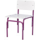 Детский стул Фея Мой малыш 0002744.30 белый/фиолетовый