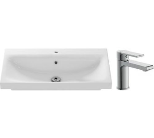 Умывальник Cersanit Moduo 80 S-UM-MOD80/1 + 63020