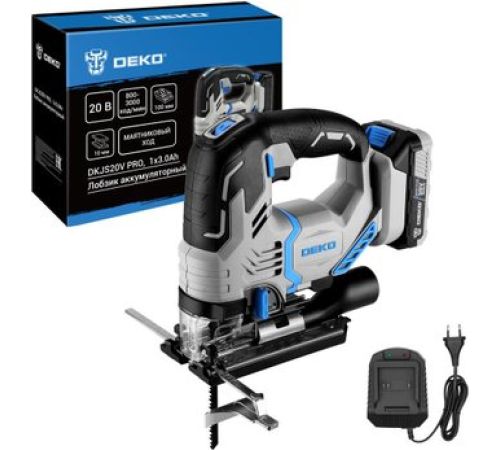 Электролобзик Deko DKJS20V PRO 085-1328 с 1-им АКБ
