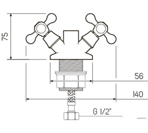 Смеситель РМС KSL65-279F
