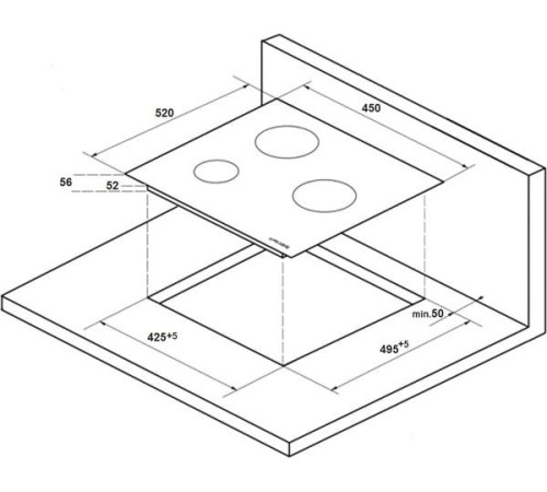 Варочная панель KUPPERSBERG ICO 402