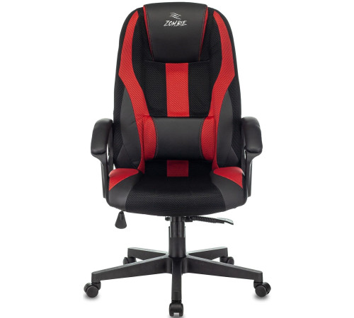 Кресло Zombie 9 черный/красный