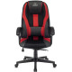 Кресло Zombie 9 черный/красный