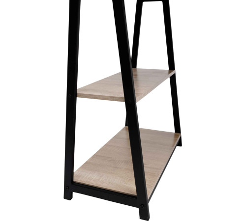 Стол AksHome Topaz 86202 светлый дуб/черный