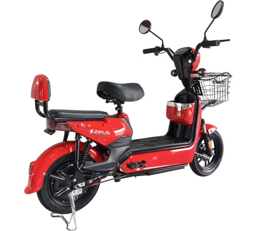 Электроскутер ZeuS Odyssey красный