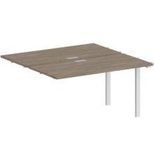 Стол Norden Приставка 120x123.8x75 SG.211.OD.63.WH белый/дуб темный