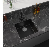 Кухонная мойка ZorG Fast 44 Premium black metallic