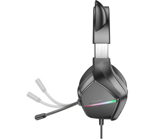 Наушники Borofone Phantom Cat BO106 черный/розовый