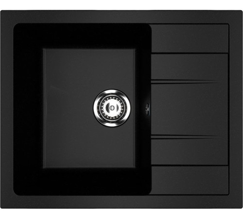 Кухонная мойка Ulgran U-607 ультра-черный
