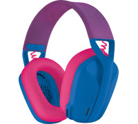 Наушники Logitech G435 Lightspeed синий/малиновый
