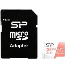 Карта памяти Silicon-Power Superior A1 microSDXC SP512GBSTXDV3V20SP 512GB
