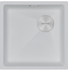 Кухонная мойка Paulmark IT-Granit Lumi 45 Uni-Skew LU45SK-WH белый