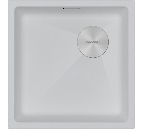 Кухонная мойка Paulmark IT-Granit Lumi 45 Uni-Skew LU45SK-WH белый