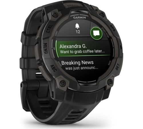 Умные часы Garmin Instinct 3 45 мм черный