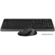 Клавиатура + мышь A4Tech Fstyler FG1010 черный/серый