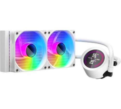 Система жидкостного охлаждения для процессора 1stPlayer TS4 240 белый