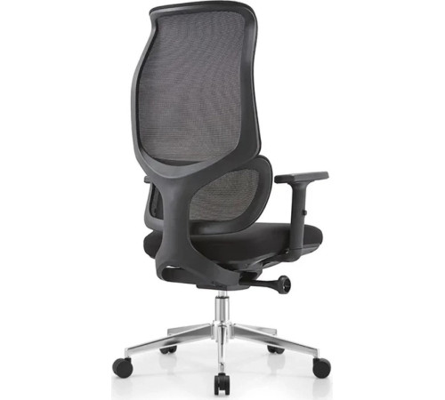 Офисное кресло SitUp Sakura Black Chrome сетка Black/ Black