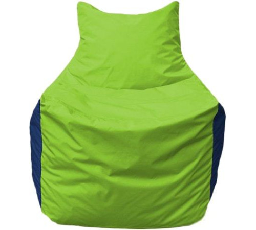Кресло-мешок Flagman Фокс Ф2.1-184 салатовый/темно-синий