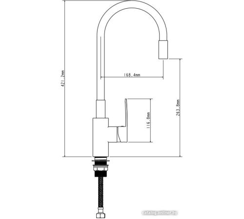 Смеситель Ekko E43151-8