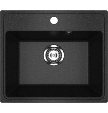 Кухонная мойка Practik PR-M 490-004 черный оникс