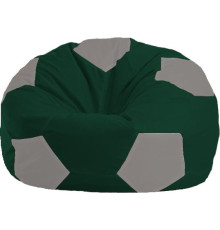 Кресло-мешок Flagman Мяч Стандарт М1.1-61 темно-зеленый/серый