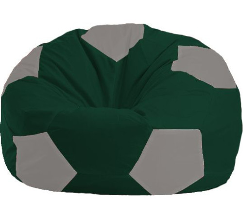 Кресло-мешок Flagman Мяч Стандарт М1.1-61 темно-зеленый/серый